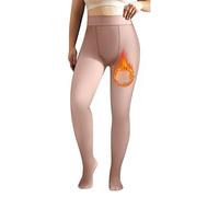 Générique Collants Femme Collant Chaud Doublé Polaire Femme,legging Collant Polaire Femme Grande Taille Pantalon Femme Chic Et Elegant