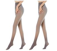 Générique Collants Transparents Résille Second Peau Pieds Fermés Lot de 2 pour Femme Confort Extrême et Style Naturel pour une Elegance Discrète au Quotidien