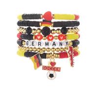 Générique Collection de Bracelets de avec Perles et détails en Alliage, Bijoux de Poignet Unisexes, d ' amitié pour