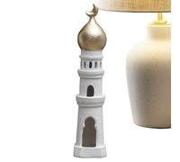 Générique Collection De Décorations Culturelles Islamiques, Figurine De Château De Style Moyen-Oriental, Sculpture De Château De Mosquée en Résine Décorative, Ornements De Modèles De Tour De Mosquée