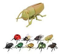 Générique Collection d'insectes interactifs réalistes - Coléoptères, Abeilles et coccinelles réalistes pour l'éveil des Enfants. Figurines d'insectes Mobiles à Remontoir pour Les (#C)
