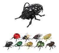 Générique Collection d'insectes interactifs réalistes - Coléoptères, Abeilles et coccinelles réalistes pour l'éveil des Enfants. Figurines d'insectes Mobiles à Remontoir pour Les (#E)