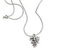 Générique Collier avec breloque en forme de argentée, pour un usage quotidien, polyvalent, designs confortables, collier en forme de