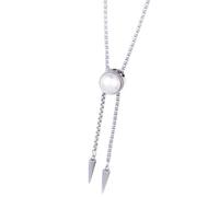 Générique Collier Bolo en acier inoxydable, chaîne de cou classique pour les amateurs de mode, amélioration de la garde-robe, essentiel