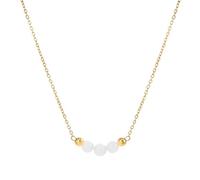 Générique Collier chaîne dorée avec breloque en pierre, bijoux de cou de, collier bohème pour les amateurs de mode sophistiqués, bijoux en or