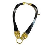 Générique Collier chaîne unisexe élégant à Motifs de panthères, accessoire combinant esthétique vintage et savoir-faire moderne, collier roi en or