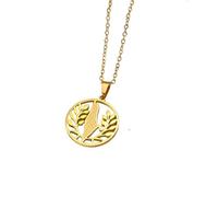 Générique Collier charmant d’arbre de la carte Palestine délicate, amulette collier pendentif du Coran