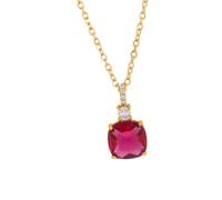Générique Collier clouté carré tendance, acier inoxydable | Collier classique en carré avec scintillants pour un usage quotidien et idéal pour, sans