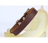 Générique Collier Cuir Marron Taille L
