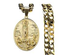 Générique Collier d’homme, Collier d’homme, médaille d’or, Notre-Dame de Guadalupe, colliers, bijoux, vierge de guadalupe,