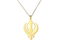 Générique Collier d’homme, collier sikhisme, symbole d’épée, amulette de protection religieuse, bijoux