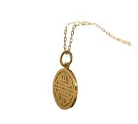 Générique Collier Dara Knot en or Symbole traditionnel celtique Hypoallergénique et résistant à la décoloration Artisanat délicat