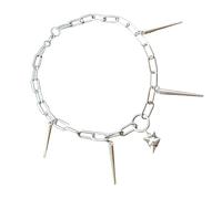 Générique Collier de clavicule rétro avec de longues boules coniques