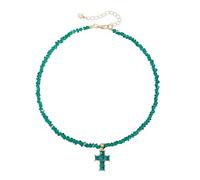 Générique Collier de croix de triangulaire design compact, idéal pour une coordination harmonieuse des tenues et des événements sociaux