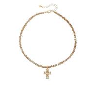 Générique Collier de croix de triangulaire design compact, idéal pour une coordination harmonieuse des tenues et des événements sociaux