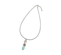 Générique Collier de hibou de styles bohémiens avec pendentif turquoise robuste pour fournitures de fêtes ou cadeaux spéciaux, tenues, breloque de hibou faite à la main