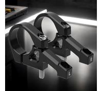 Générique Collier de Potence à Montage Direct pour Vélo,2 Pièces Potence Légère à Montage Direct | Accessoires en D'aluminium De Précision Robuste pour Les Professionnels Les Débutants Et Les Adultes