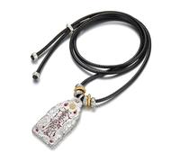 Générique Collier de protection taoïste avec bénédiction, collier Feng Shui spirituel et de prospérité pour hommes et femmes, bijou talisman taoïste porte-bonheur, énergie positive et paix (TypeA)