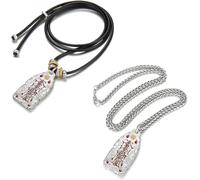 Générique Collier de protection taoïste avec bénédiction, collier Feng Shui spirituel et de prospérité pour hommes et femmes, bijou talisman taoïste porte-bonheur, énergie positive et paix