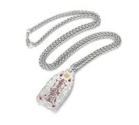 Générique Collier de protection taoïste avec bénédiction, collier Feng Shui spirituel et de prospérité pour hommes et femmes, bijou talisman taoïste porte-bonheur, énergie positive et paix (TypeB)