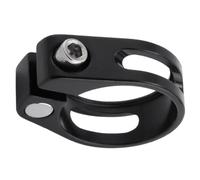 Générique Collier De Serrage pour Tige De Selle De Vélo - Aluminium 28,6, Corps en, Levier À Dégagement Rapide, Boulons en Acier Au Carbone Antirouille, Réglage De La Hauteur des Sièges De Montage Sé