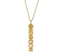 Générique Collier de Yoga spirituel avec amulette 7 Chakras, accessoires de chaîne en acier inoxydable, collier de Yoga en acier inoxydable