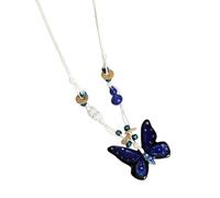 Générique Collier délicat avec pendentif papillon, chaîne de pull d ' inspiration ethnique pour tous les jours, vêtements de cou élégants sur le thème des papillons