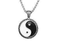 Générique Collier diamant Gossip Pvd anti-non-ternie pendentif fine collier pour hommes
