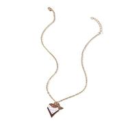 Générique Collier élégant sur le thème occidental, série d ' huile goutte à goutte colorée, accessoire de cou pour les amoureux de la mode Cowboy