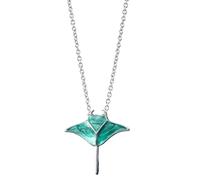 Générique Collier en alliage de conception de poisson diable marin réglable 45 cm bijoux de fêtes de plage pour les amoureux de la mode collier de poisson diable