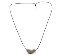 Générique Collier en corde à breloques tourbillonnants uniques sur cordon en cuir, parfait pour une tenue décontractée ou un usage quotidien, accessoire de mode, collier d ' amour élégant