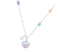 Générique Collier en cuivre avec pendentif cœur et accent de charme