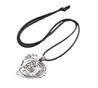 Générique Collier en forme de cœur Simple en alliage de Zn, artisanat, bijoux de tous les jours, pendentif d ' amour essentiel, chaîne de clavicule, chaîne de cou à la mode
