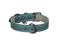 Générique Collier for Chien Doux et Durable, véritables Colliers for Animaux de Compagnie, for Petits, Moyens et Grands Chiens, Marron, Noir(Green,L)