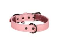 Générique Collier for Chien Doux et Durable, véritables Colliers for Animaux de Compagnie, for Petits, Moyens et Grands Chiens, Marron, Noir(Pink,XL)