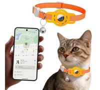 Générique Collier GPS Chat, 2026 Nouveau Traceur Collier GPS pour Chien, Mini Tracker Smarttag pour Chiens Et Petits Animaux, sans Abonnement Mensuel, Localisation Temps Réel, Compatible iOS Android