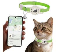 Générique Collier GPS Chat, 2026 Nouveau Traceur Collier GPS pour Chien, Mini Tracker Smarttag pour Chiens Et Petits Animaux, sans Abonnement Mensuel, Localisation Temps Réel, Compatible iOS Android