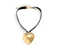Générique Collier homme, pendentif en forme de grand cœur d’amour exagéré, collier collier court collier pour femmes, gothique en velours noir ajustable, bijoux de Saint-Valentin pour le mercredi.