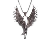 Générique collier homme, pendentif licorne ailée pégase, collier de constellation de cheval, bijoux de mode hommes et femmes