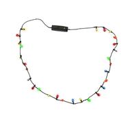 Générique Collier Léger De Noël, Ampoule De Collier Éclairage | Accessoires De Costumes Pour La Célébration Du Festival Anniversaire Rassemblement De La Famille Performance De Théâtre De Scène