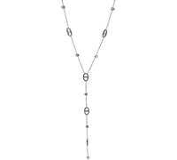 Générique Collier LONG MAILLE MARINE Collier y Acier Inoxydable Sautoir Plongeante Femme Collier Femme Acier Inoxydable Maille Marine Long En Y Pour Soirée