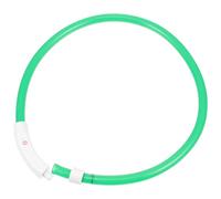 Générique Collier Lumineux pour Chien Rechargeable USB Batterie 80 Ma 3.7v en PVC, Émettant Lumière la Nuit, pour Décoration de Festival ou Photo
