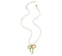 Générique Collier nœud papillon longueur réglable chaîne de cou simple pendentif nœud papillon chaîne de clavicule accessoire pour un usage quotidien collier de fête et de