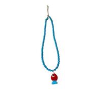 Générique Collier pendentif à breloque poisson/champignon Dopamine coloré ludique, bijoux en alliage pour femmes et filles, tendance Colorful Dopamine Fish/mushroom Necklace