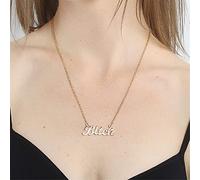 Générique Collier pendentif chienne couleur or pour femmes filles Le bon et le mauvais