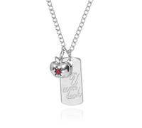 Générique Collier pendentif en argent avec breloque de fruits pour femmes collier pendentif en argent