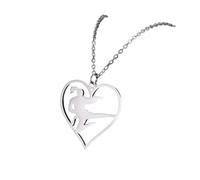 Générique Collier pendentif en forme de figure de combat Kongfu en forme de cœur de karaté collier pour sportif