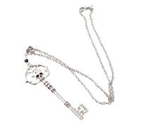 Générique Collier pendentif tête de mort Vintage pour Vampire Halloween, amulette gothique Punk juif, bijoux d ' halloween pour femmes