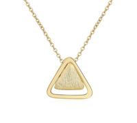 Générique Collier pendentif triangle « Pour les amis », collier d'amitié « Merci d'être ma tribu de badass », cadeau tendance pour meilleure amie (Gold)