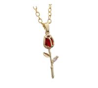 Générique Collier pendentif tulipes en or à la mode avec accessoire de bijoux pour les femmes recherchent des styles de beauté élégants Collier pendentif tulipes